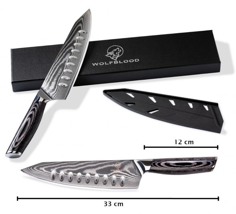 Damastmesser Damast-Messer Damast Küchenmesser Damast-Küchenmesser Küchenmesser Kochmesser Profi Damastmesser Santoku-Dmastmesser Santokumesser Damast Santokumesser-Damast